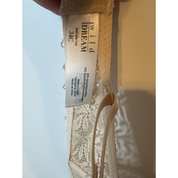 Rene Rofe Wild Dream Women's 34C Extreme Push Up Bra Lace Bra - Picture 10 of 11